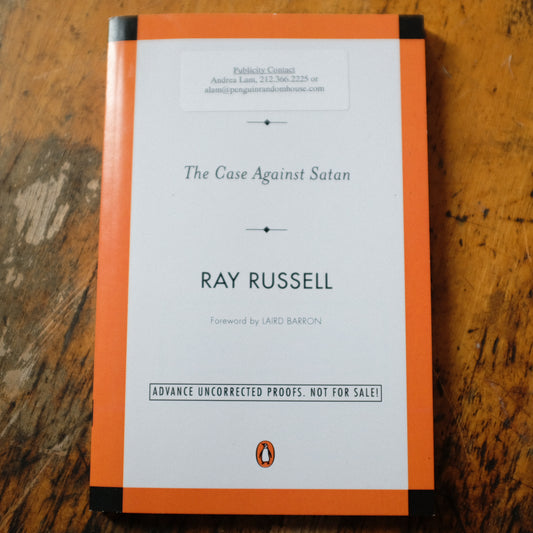 The Case Against Satan by Ray Russell (Advance Uncorrected Proof)